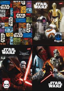 Opakowanie Zeszyt A5 Star Wars w kratkę 16 kartek