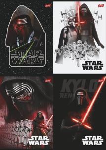 Opakowanie Zeszyt A5 Star Wars w kratkę 60 kartek mix