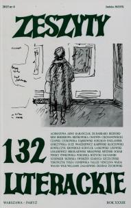 Opakowanie Zeszyty literackie 132/4/2015