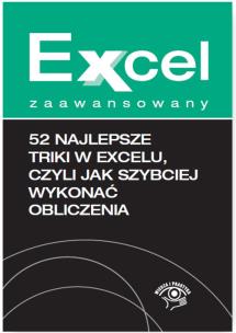 Okładka książki 52 najlepsze triki w Excelu czyli jak szybciej wykonać obliczenia