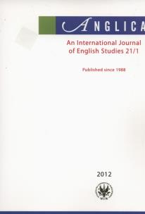 Opakowanie Anglica An International Journal of English Studies 21/1 2012