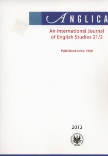 Opakowanie Anglica An International Journal of English Studies 21/2 2012