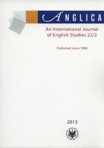 Opakowanie Anglica An International Journal of English Studies 22/2 2013