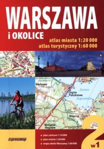 Opakowanie Atlas Warszawa i okolice 2w1