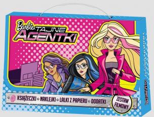 Okładka książki Barbie Tajne Agentki. Zestaw filmowy.