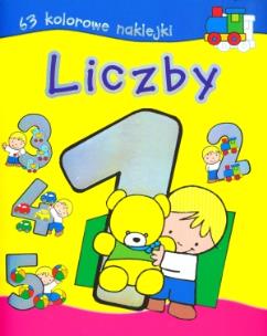 Okładka książki Baw się i nalepiaj - Liczby