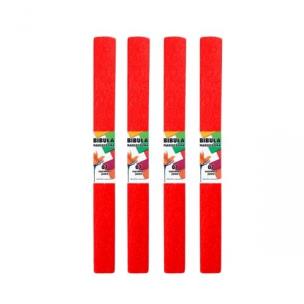 Opakowanie Bibuła marszczona 07 czerwona jasna 10szt