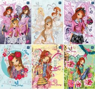 Opakowanie Brulion A6/96K kratka Winx (10szt)