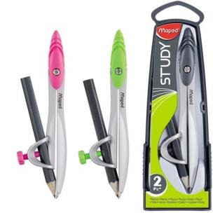 Opakowanie Cyrkiel Study 120+ołówek bls MAPED