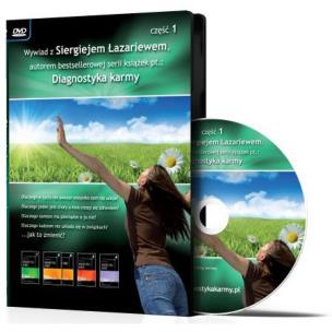 Diagnostyka karmy DVD część 1. Autor: Siergiej Łazariew. Multiszop.pl Okładka książki Diagnostyka karmy DVD część 1