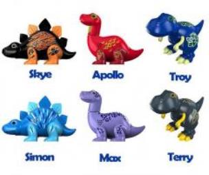 Okładka książki DigiDinos dinozaury, różne wzory DUMEL