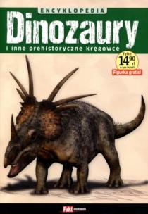 Okładka książki Dinozaury i inne prehistoryczne...Encyklopedia