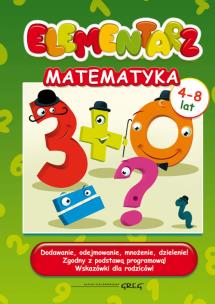 Okładka książki Elementarz - matematyka