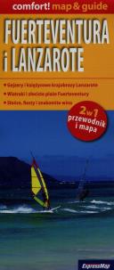 Opakowanie Fuerteventura i Lanzarote 2w1 przewodnik i mapa