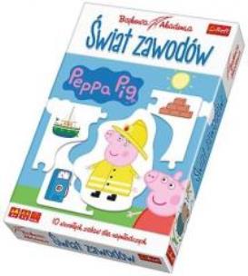 Opakowanie Gra - Świat zawodów Peppa. Bajkowa Akademia TREFL