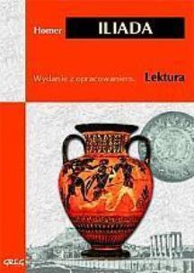 Okładka książki Iliada z oprac. GREG