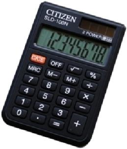 Opakowanie Kalkulator kieszonkowy Citizen SLD-100N
