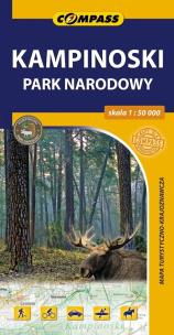 Opakowanie Kampinoski Park Narodowy Mapa turystyczna 1:50 000
