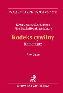 Okładka książki Kodeks cywilny Komentarz