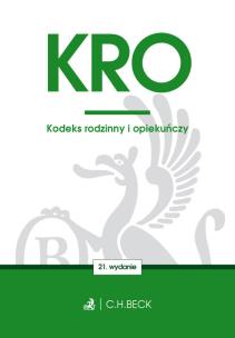 Okładka książki Kodeks rodzinny i opiekuńczy