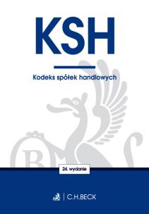Okładka książki Kodeks spółek handlowych