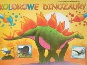Okładka książki Kolorowe dinozaury ARYSTOTELES