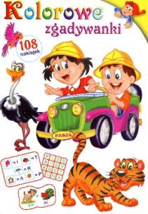 Okładka książki Kolorowe zgadywanki