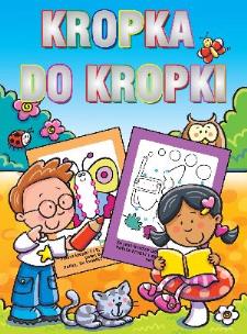 Okładka książki Kropka do kropki niebieska