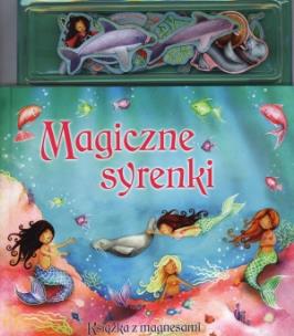 Okładka książki Książka z magnesami - Magiczne syrenki