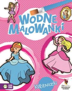 Okładka książki Księżniczki Wodne malowanki