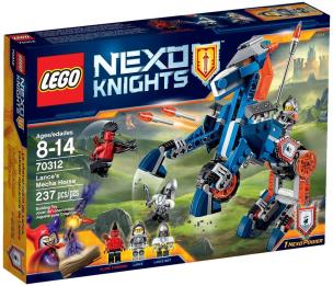Okładka książki Lego Nexo Knights Mechaniczny koń Lancea