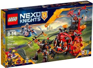 Okładka książki Lego Nexo Knights Pojazd Zła Jestro