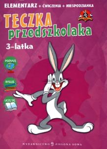 Okładka książki Looney Tunes. Teczka Przedszkolaka 3-latka