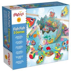 Opakowanie Ludattica Fish Fish 3 Games