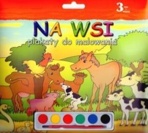 Okładka książki Na wsi. Plakaty do malowania