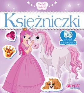 Okładka książki Naklejki iskierki. Księżniczki