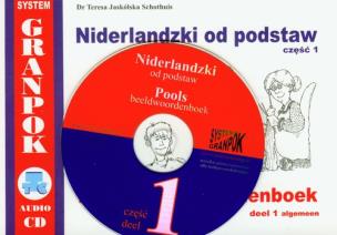 Okładka książki Niderlandzki od podstaw część 1 z płytą CD