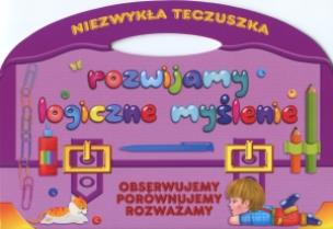 Okładka książki Niezwykła teczuszka. Rozwijamy logiczne myślenie