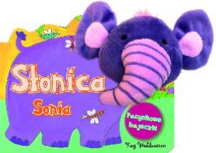 Okładka książki Pacynkowe bajeczki. Słonica Sonia.