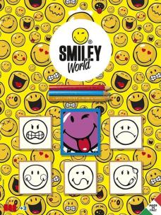 Opakowanie Pieczątki blister 5 sztuk Smiley World