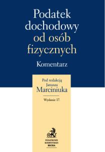 Opakowanie Podatek dochodowy od osób fizycznych Komentarz