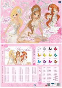 Opakowanie Podkładka A3 na biurko Winx