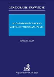 Okładka książki Podmiotowość prawna wspólnot mieszkaniowych