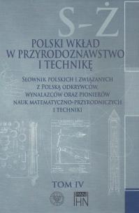 Opakowanie Polski wkład w przyrodoznawstwo i technikę. Tom IV. S-Ż