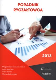 Okładka książki Poradnik ryczałtowca