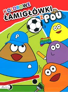 Okładka książki POU Kolorowe łamigłówki