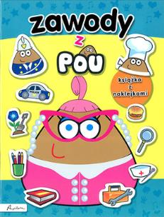 Okładka książki POU. Zawody. Książka z naklejkami