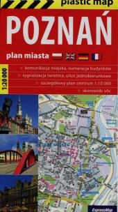 Opakowanie Poznań plan miasta 1:20 000