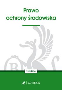 Okładka książki Prawo ochrony środowiska