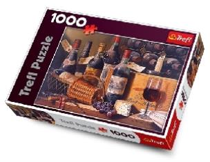 Okładka książki Puzzle 1000 Obraz Chateau Mouton Rothschild TREFL